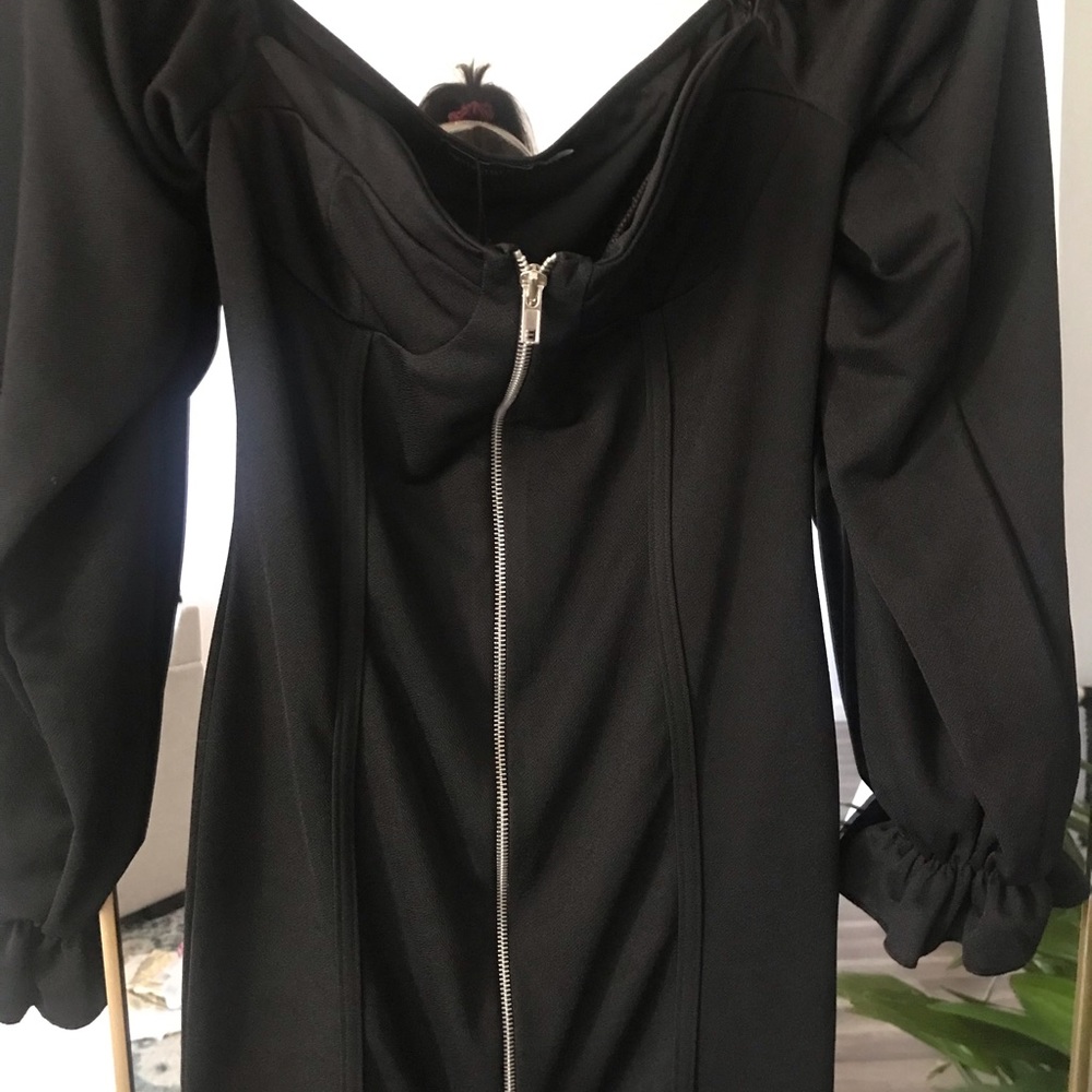 Pretty Little Thing black dress